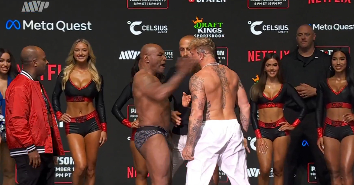 Mike Tyson’dan Jake Paul’a tokat