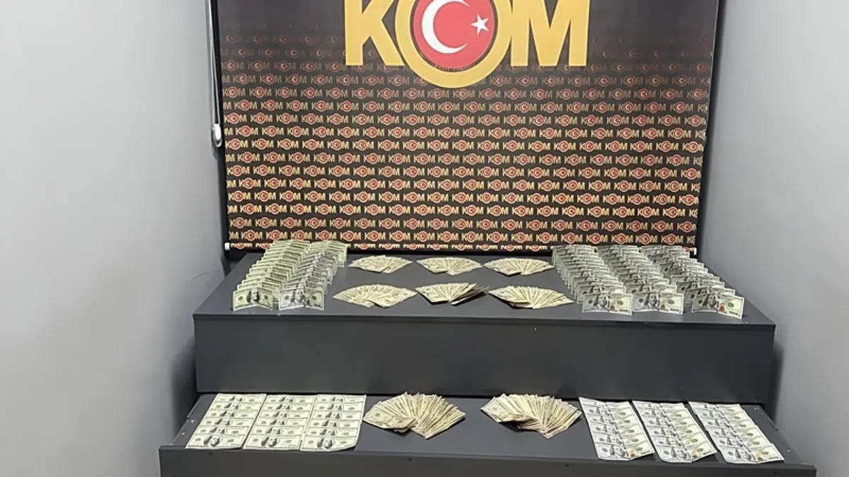 Ağrı’da 18 bin 700 sahte dolar ele geçirildi!
