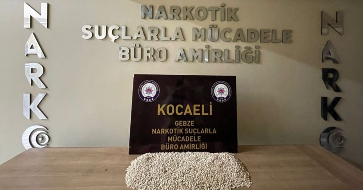Kocaeli’de uyuşturucu operasyonu: 1 tutuklama
