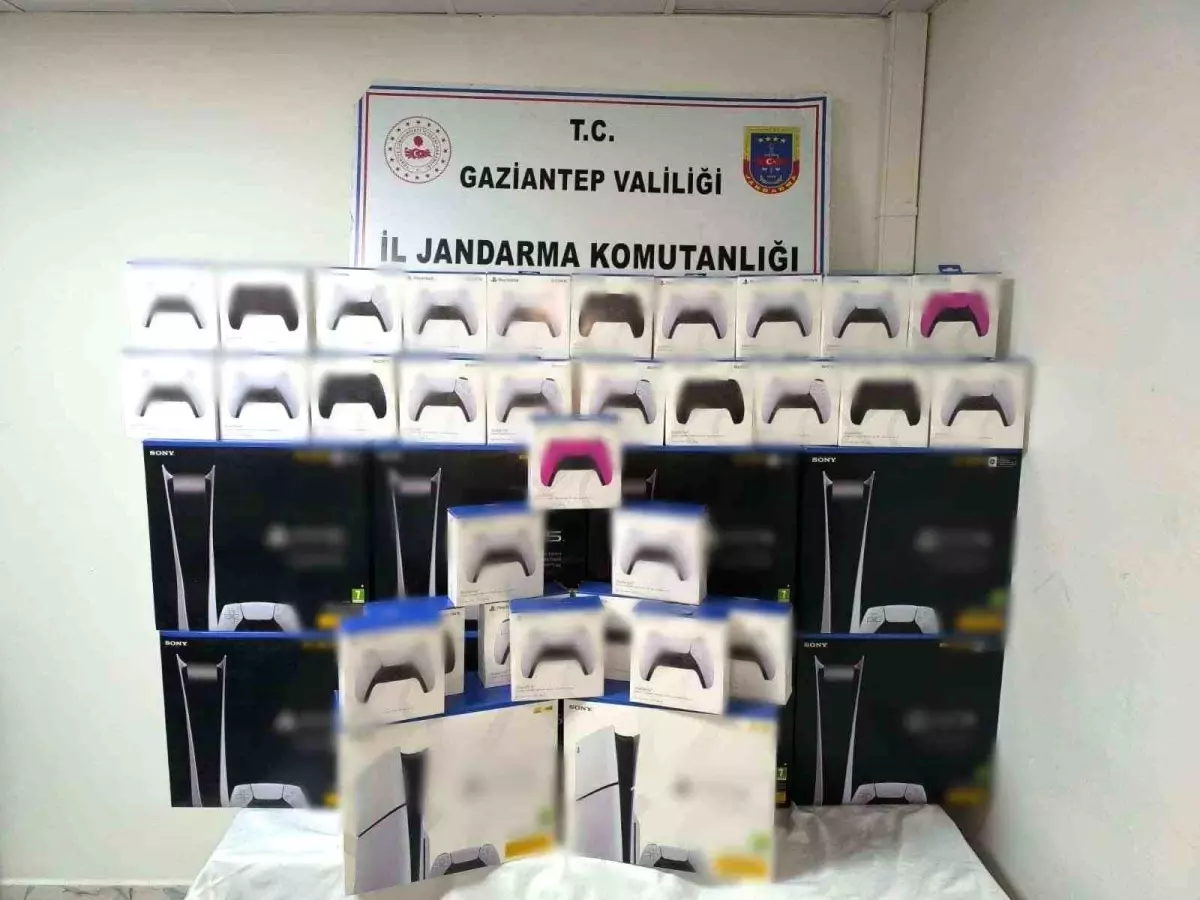 Gaziantep’te Kaçak Elektronik Eşya Ele Geçirildi