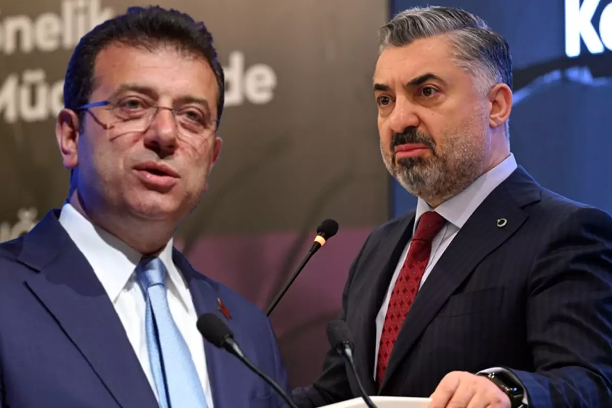 RTÜK Başkanı’ndan televizyon kanallarına “İmamoğlu” uyarısı