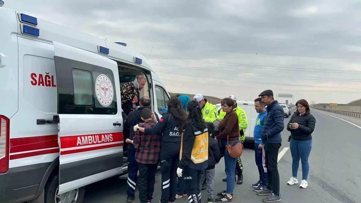 Tekirdağ’da Trafik Kazası: 3 Yaralı